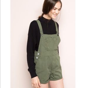 Green brandy Melville overalls
